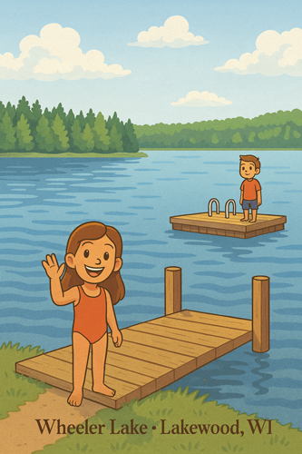 Young girl meeting a boy for the first time